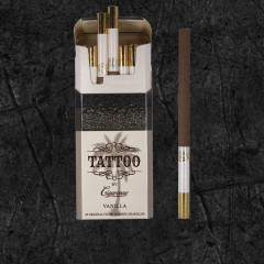 Сигареты Tattoo by Cigaronne Super Slims Vanilla (Сигарон Супер Слим Ваниль)